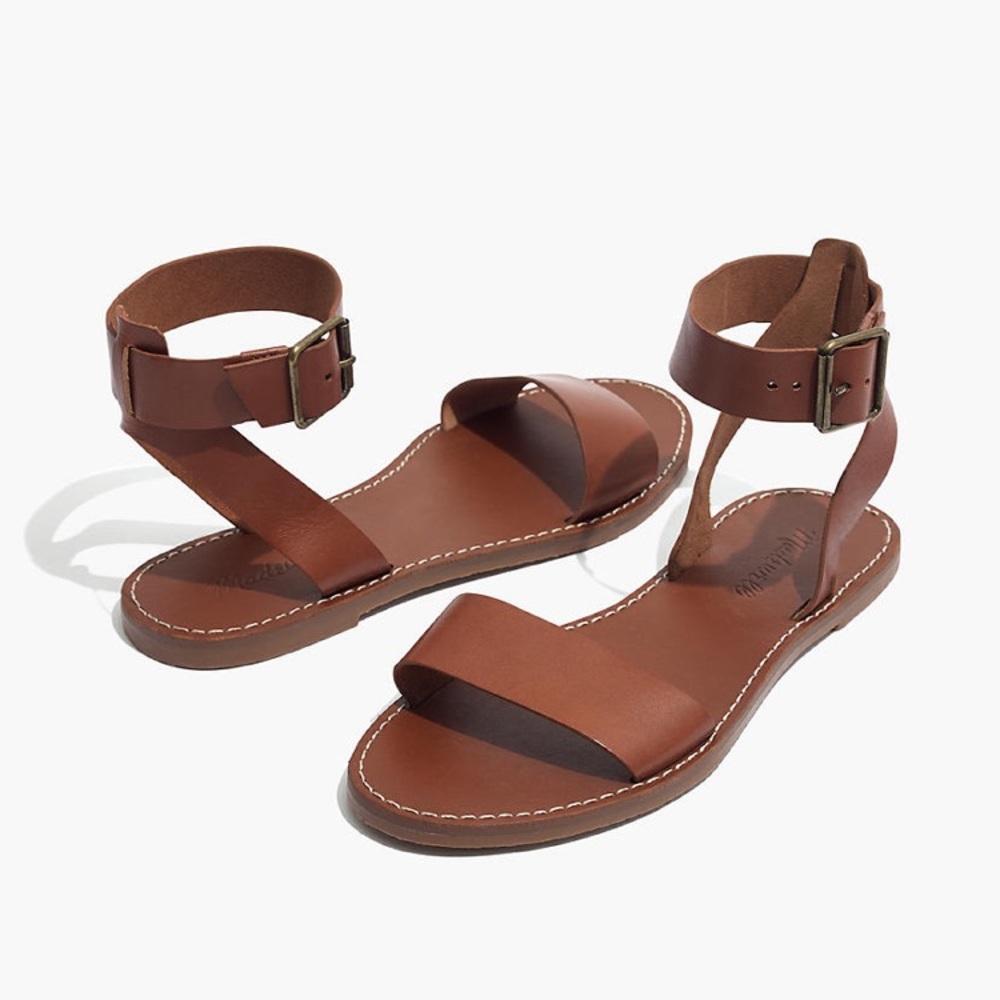 Madewell Boardwalk Ankle Strap Sandal